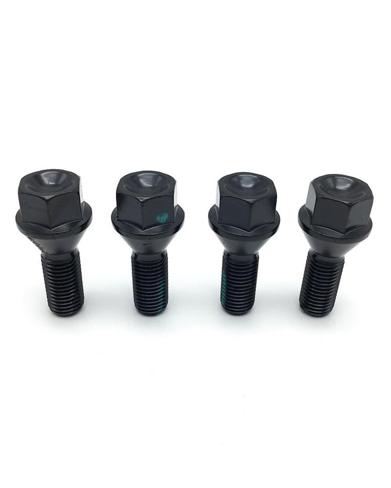 WayJun 4 Pcs Wheel Lug Nuts M12 X 1.5 Compatible with Select BMW E46 325 E90 E39 E60 E53 Models 36136781150 Wheel Stud - Image 1